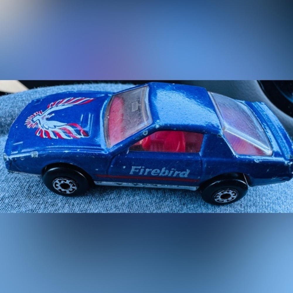 Matchbox No. 51 Purple Pontiac Firebird 1982 Pre-owned Acceptable Rare Color